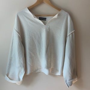 Urban outfitters oversized cropped sweater